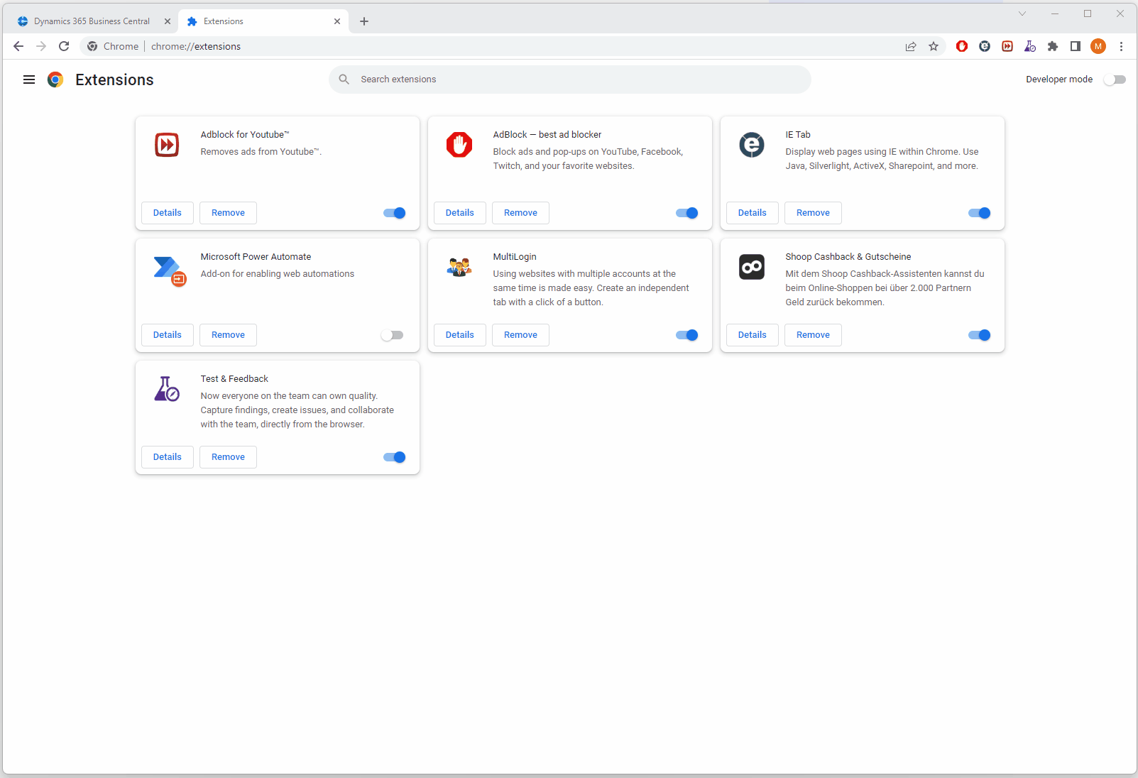 Steps to install the Chrome extension