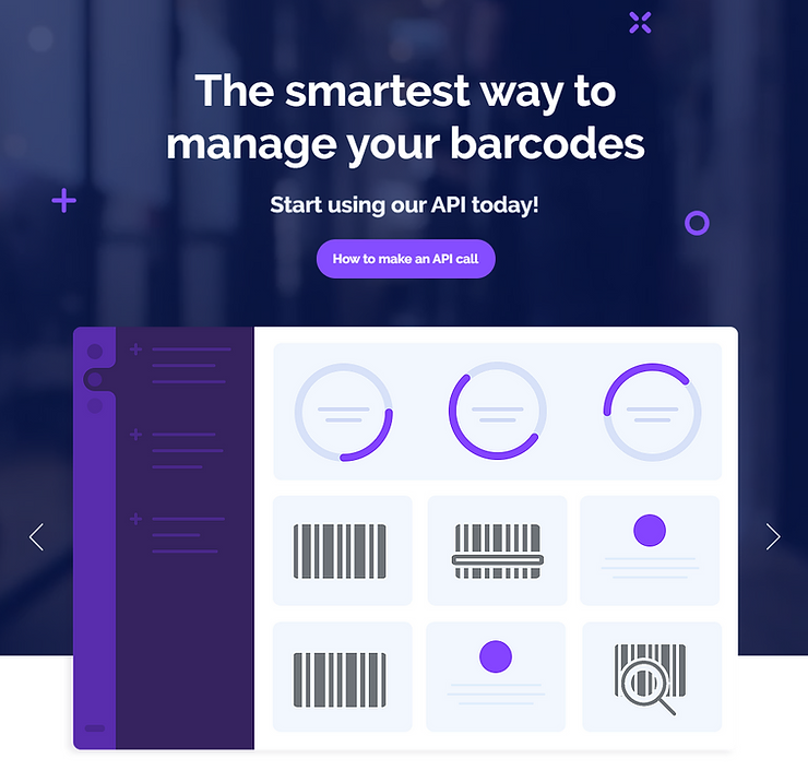 Barcode-Beispielbild API Integration in C/AL
