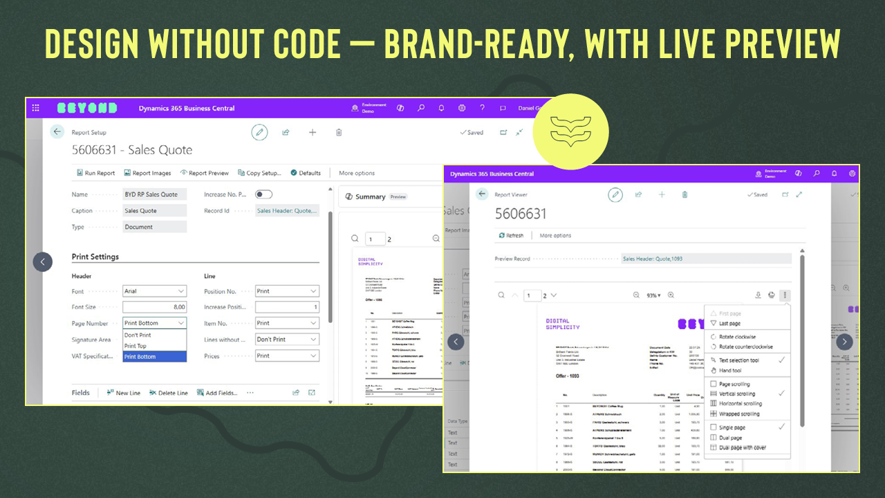 Printer configuration with tray and duplex settings